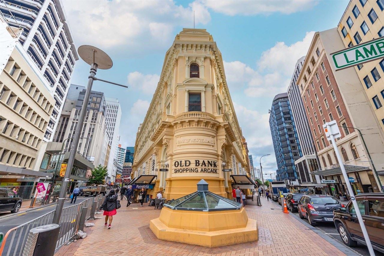 The Old Bank Arcade in Wellington NZ